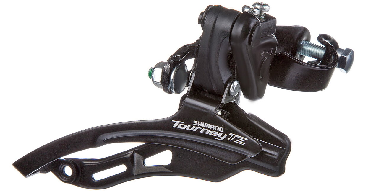 Переключатель передний Shimano Tourney TZ500 3х7/6 скоростей, верхняя тяга AFDTZ500DSTM6RHR