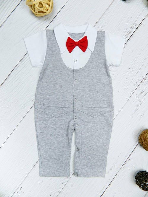 фото Комбинезон "Стиль", 1908, серый (56)