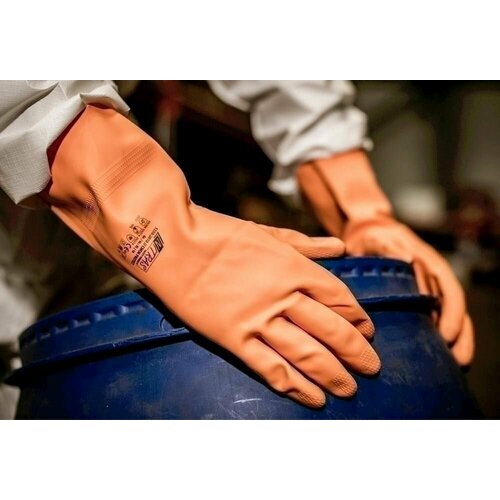 Латексные перчатки NITRAS 3250, размер 9