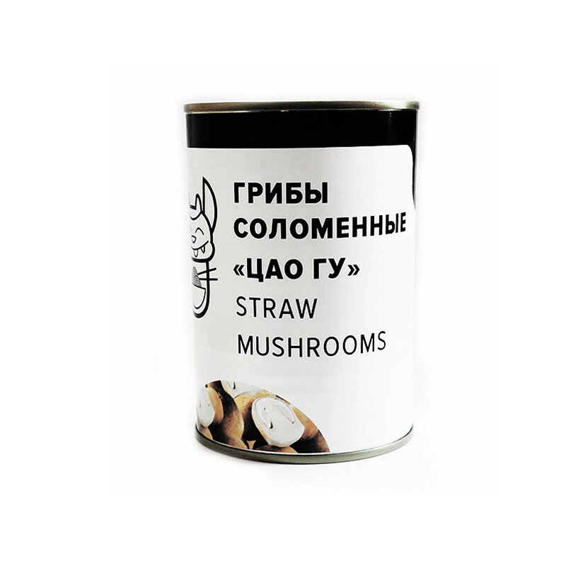 Вкус Азии Грибы консервированные Соломенные ЦАО ГУ, 400 г