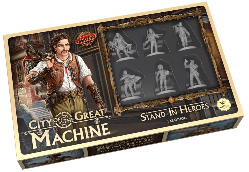 City of the Great Machine. Stand-in Heroes Expansion / Город Великой машины. Последователи