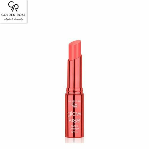 Бальзам для губ GOLDEN ROSE Glow Kiss Tinted Lip Balm 04 бальзам для губ spf 30 arive makeup pretty protective tinted 3 2 гр