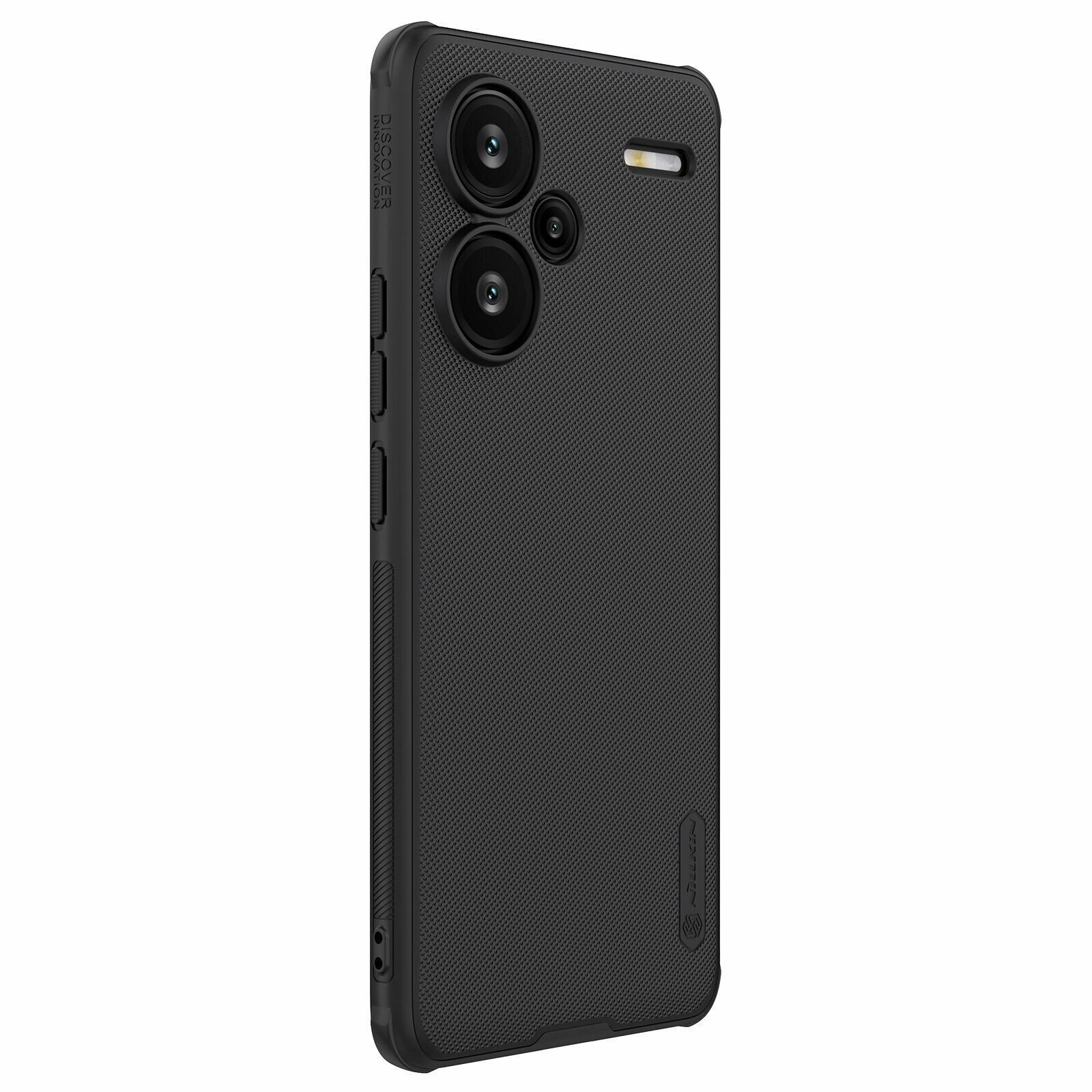 Усиленный противоударный чехол от Nillkin для Xiaomi Redmi Note 13 Pro+ Плюс, серия Super Frosted Shield Pro — фото 1