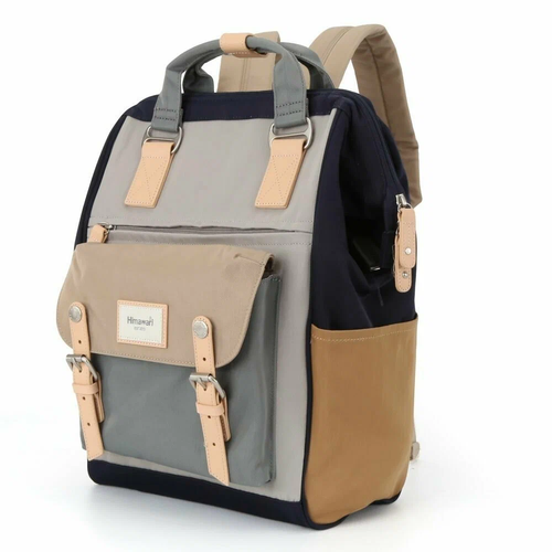 фото Рюкзак "himawari boost" 14 дюймов, синий/бежевый/серый