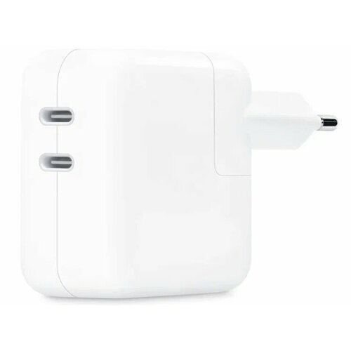 Адаптер для Apple Dual USB-C Power Adapter 35 Вт (OEM)