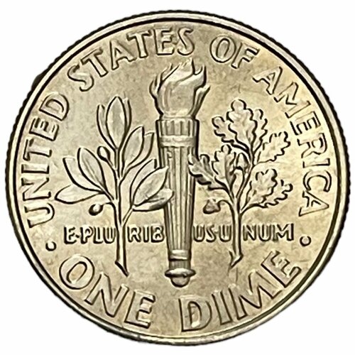 США 10 центов (1 дайм) 2022 г. (Dime, Рузвельт) (P)