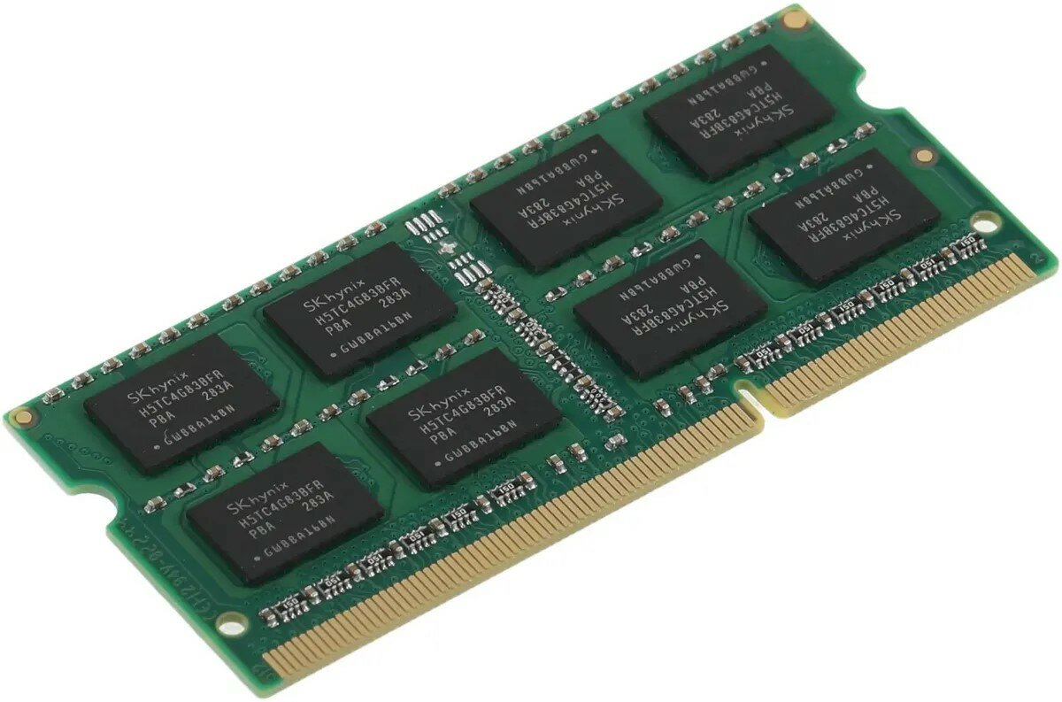 Оперативная память SO-DIMM DDR3L 8Gb PC12800 1600MHz CL11 135V Netac (NTBSD3N16SP-08)