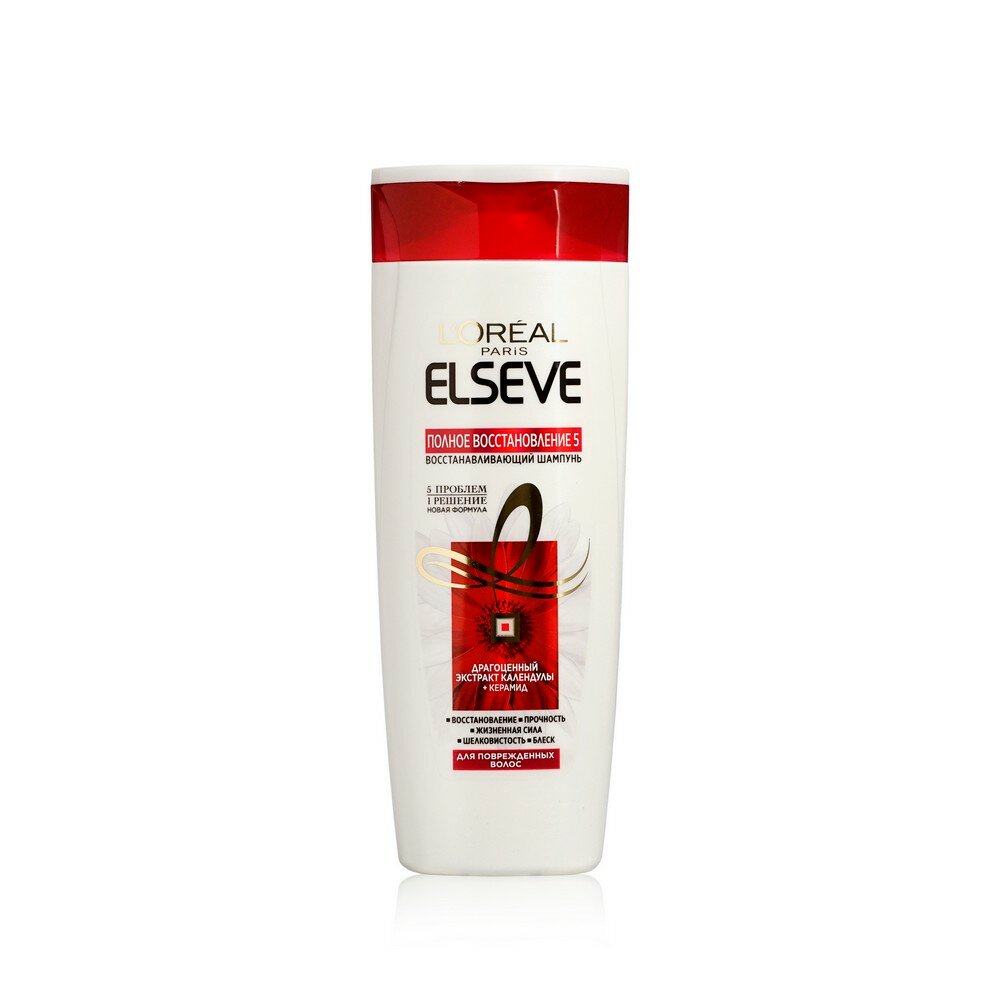 L'Oreal Paris Elseve Шампунь для волос "Полное восстановление 5", для поврежденных волос, 400 мл