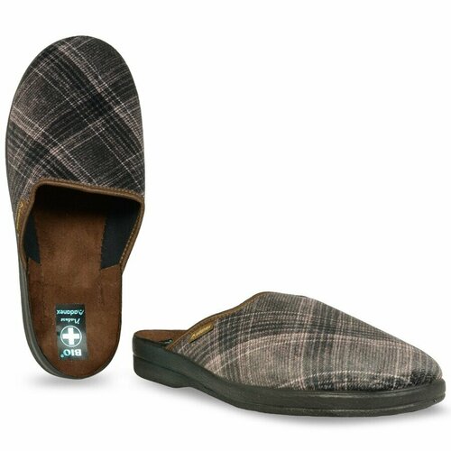 фото Тапочки adanex, размер 41, коричневый