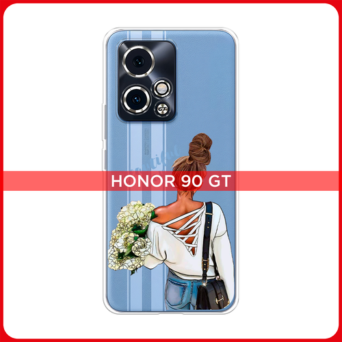 Силиконовый чехол на Honor 90 GT / Хонор 90 GT Beautiful day vector, прозрачный силиконовый чехол на honor 90 gt хонор 90 gt beautiful day vector прозрачный