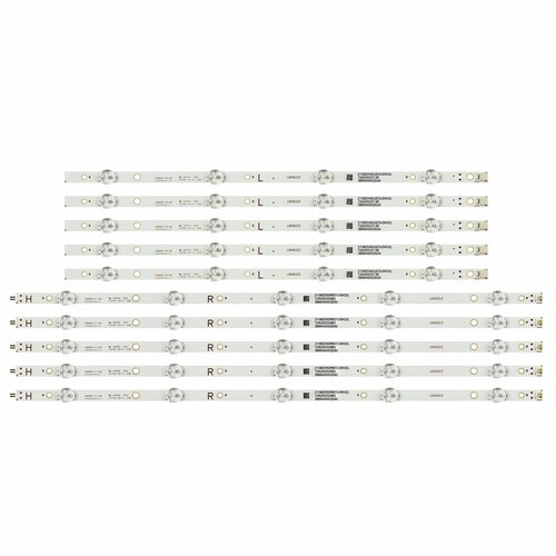 Подсветка для ТВ Philips 49PUS6412/12 49PUS6412 49PUT6101/60 49PUS7503 LB49023 V1_00 LB49021 R+L (комплект)