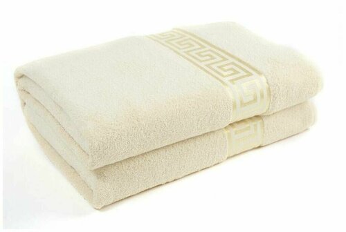 Жаккардовое махровое полотенце