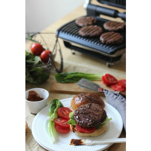 Умный электрогриль Tefal Optigrill GC712D34 Цвет: Черный
