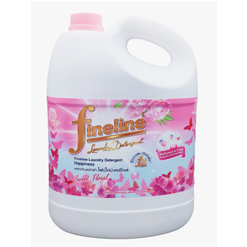 Fineline Гель для стирки концентрированный Sweet Floral, розовый, 3 л