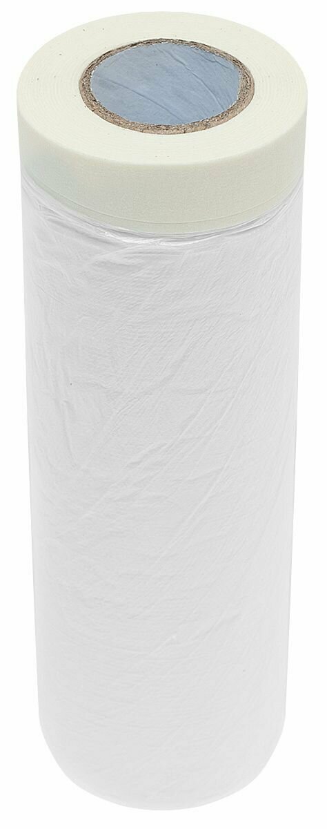 фото Пленка ПНД с липкой лентой 4Walls Masko 2.7x10 м, прозрачный