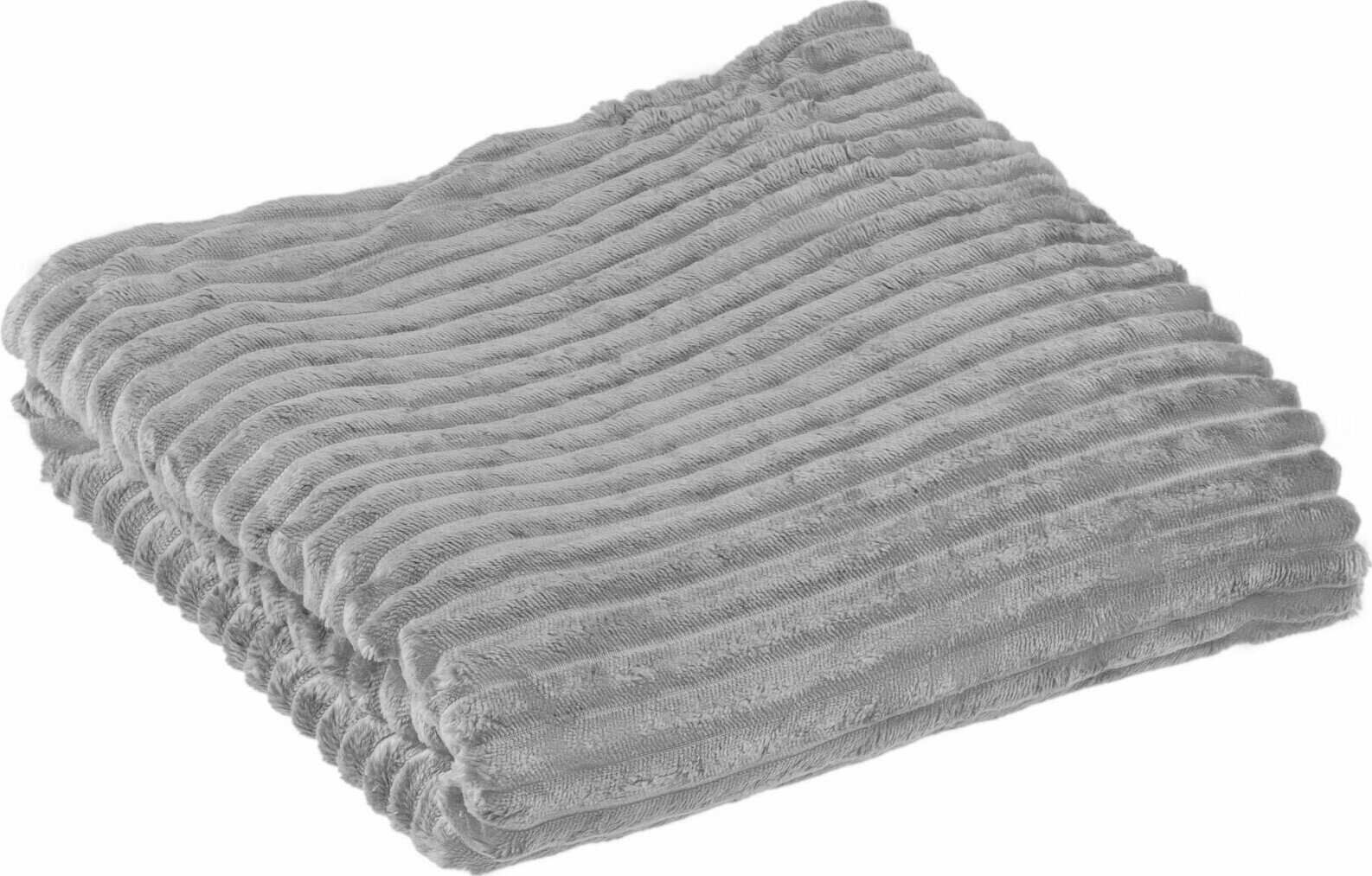 Плед флисовый PERFECTO LINEA Sleep mood 200x220 см серый (60-200227)