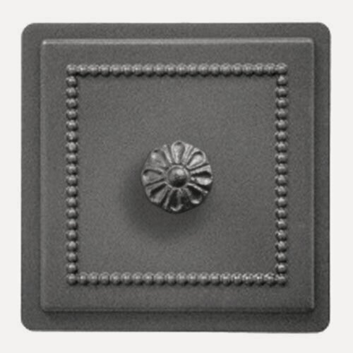 Изображение товара Дверца прочистная Везувий 235 чугунная печная (Антрацит)