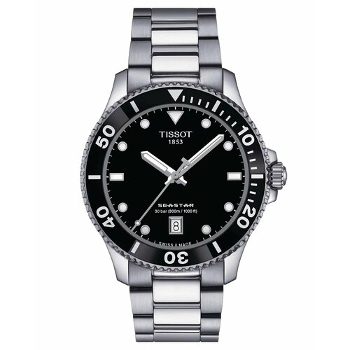 фото Наручные часы tissot t1204101105100, черный, серебряный