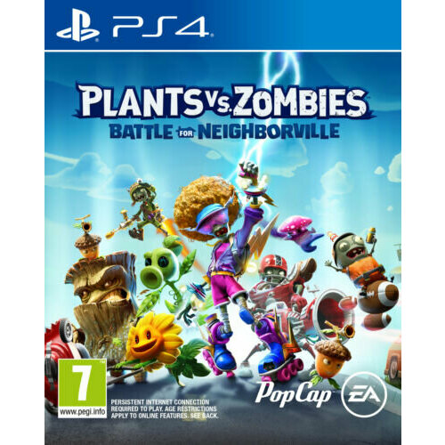 Plants Vs. Zombies: Battle For Neighborville (Битва за Нейборвиль) PS4, русские субтитры ps4 игра ea plants vs zombies битва за нейборвиль