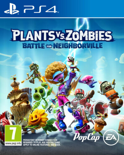 Plants Vs. Zombies: Battle For Neighborville (Битва за Нейборвиль) PS4, русские субтитры