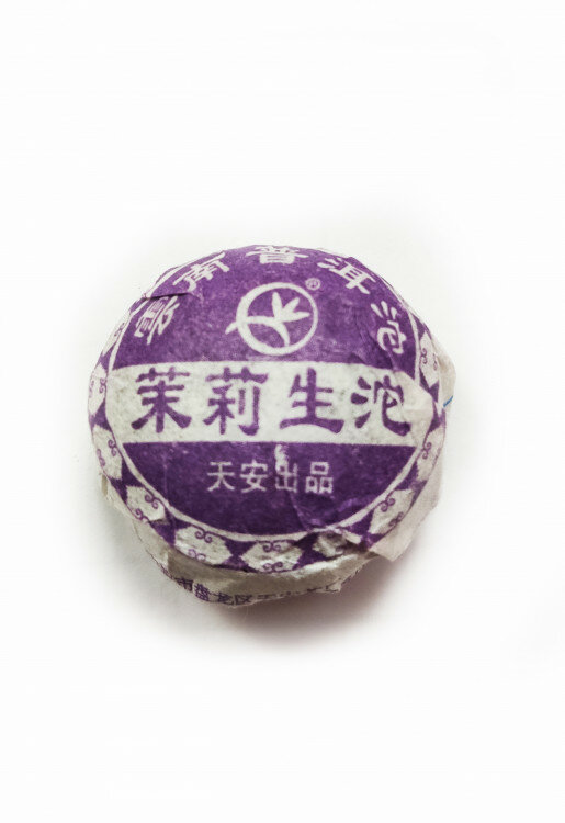 Чай листовой Пуэр Шен Мини то с жасмином, 5 г, 12 шт