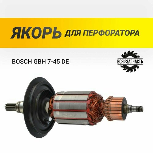 Якорь для перфоратора BOSCH GBH 7-45 DE - 824VZ