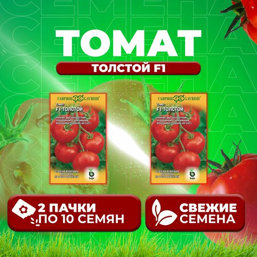 Томат Толстой F1, 10шт, Гавриш, Ведущие мировые производители, Bejo (2 уп)