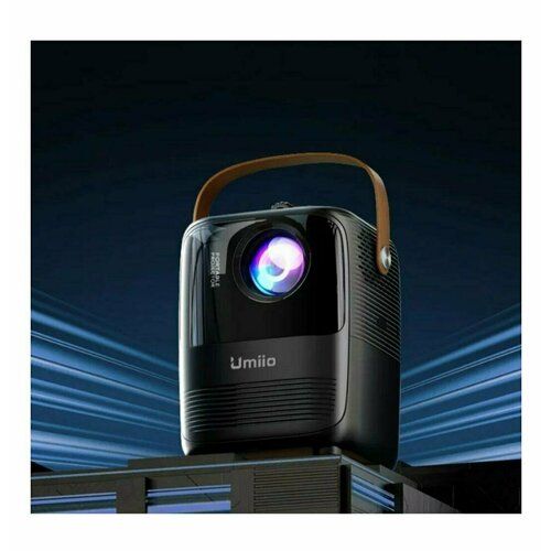 Проектор Umiio Портативный проектор Мини проектор Umiio Full HD Android TVЧерный 880000₽