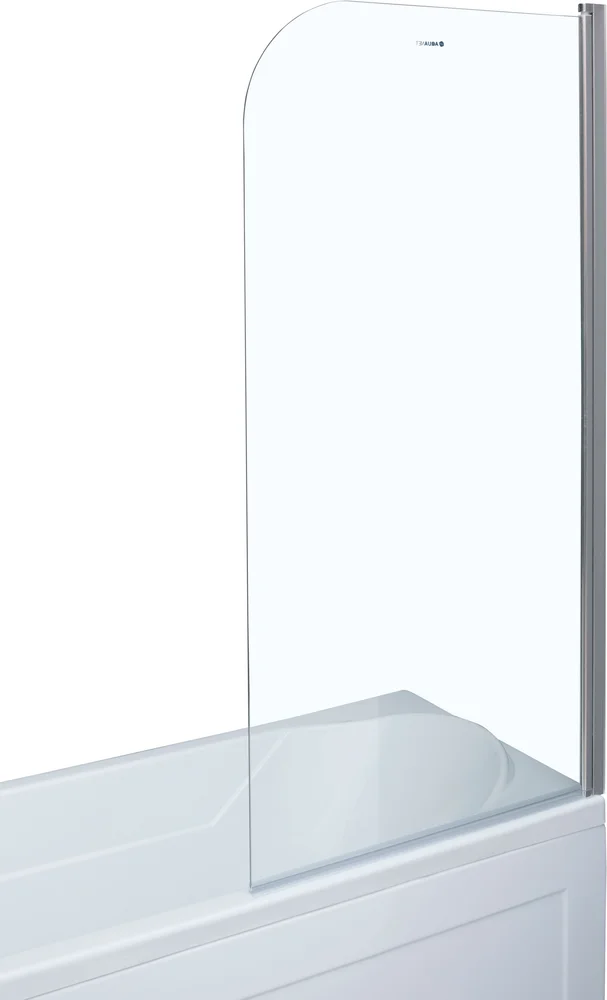 Шторка для ванной Aquanet SG-750, профиль хром, стекло прозрачное