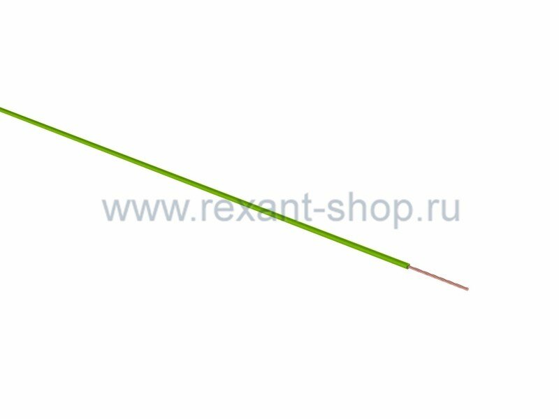 Провод ПГВА 0.5 З бухта (м) Rexant 01-6513 - фотография № 2