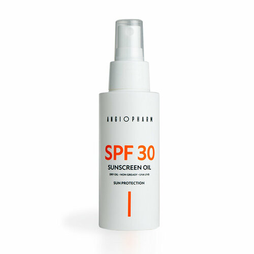 Ангиофарм Sunscreen oil SPF30 Солнцезащитное масло SPF30, 100 мл