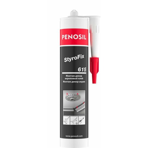 Клей монтажный акриловый PENOSIL StyroFix 615, 280ml