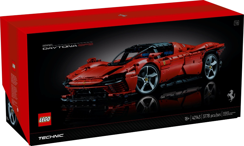 Конструктор LEGO Technic 42143 Ferrari Daytona SP3, 3778 дет.