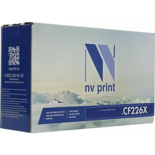 Набор картриджей NV Print NV-CF226X-8, черный, 9000 страниц, совместимый для LaserJet Pro M402d / M402dn / M402n / M402dw / M426fdn / M426fdw