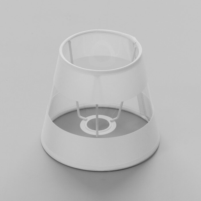 фото BayerLux Абажур "Турман" белый Е14 15х15х13 см