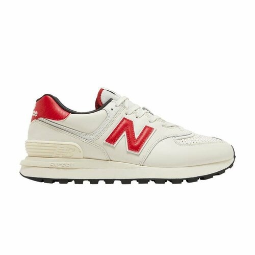фото Кроссовки new balance 574, полнота d, размер ru 41.5 / eu 42 / 26.5 см, красный, белый