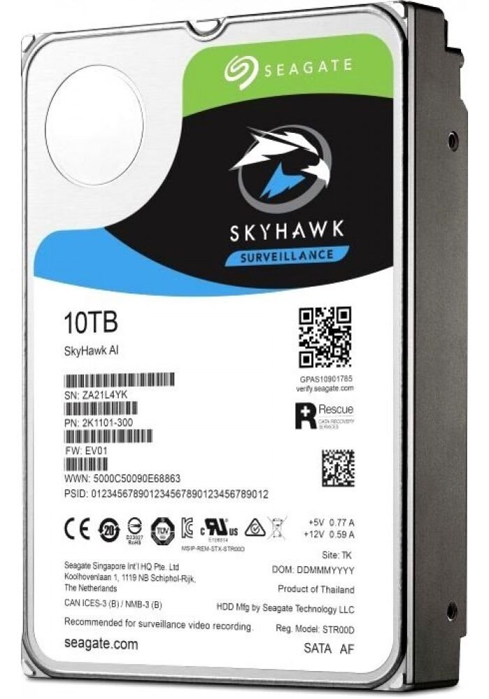 Жесткий диск SEAGATE Ironwolf Pro , 10Тб, HDD, SATA III, 3.5" - фото №4