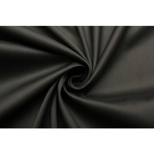 Ткань Репс костюмный графитового цвета, ш146см, 0,5 м