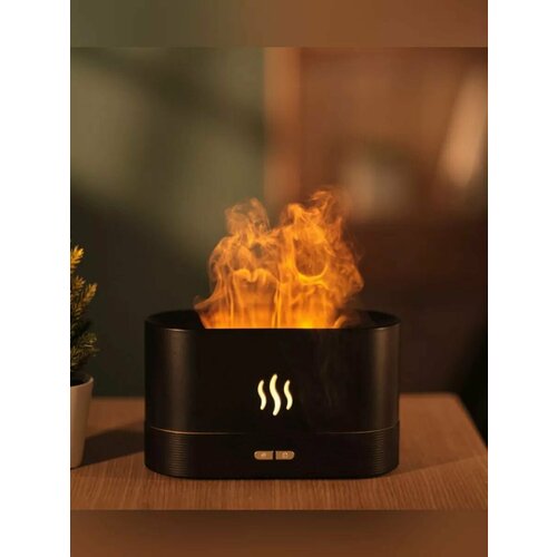 Увлажнитель воздуха для дома аромадиффузор имитация пламени 250000₽