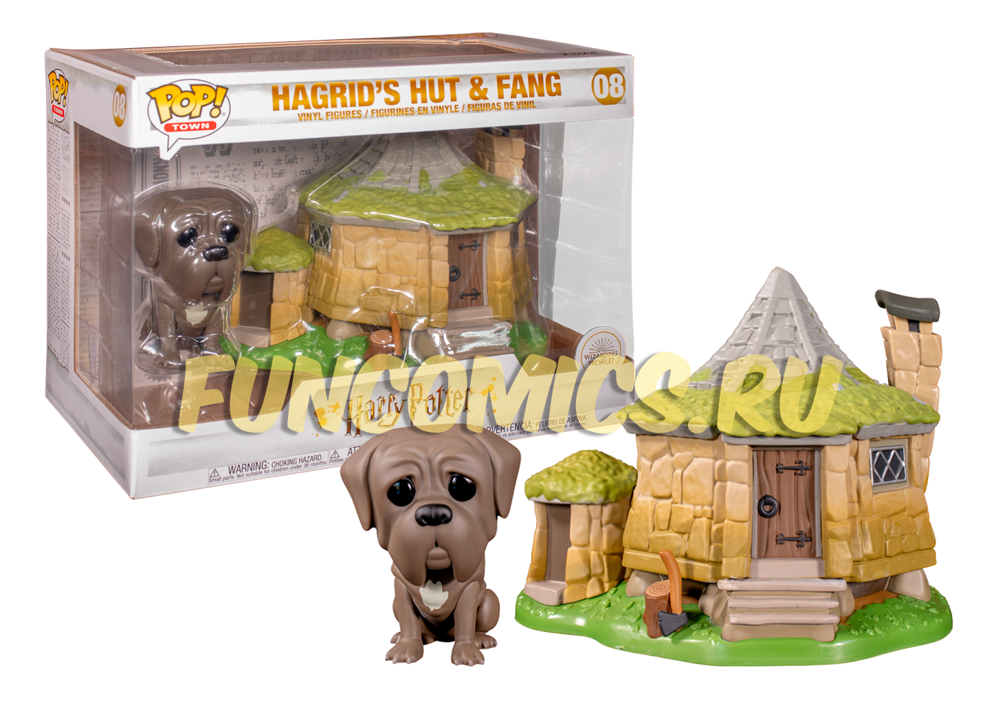 Фигурка Funko POP! Гарри Поттер: Хижина Хагрида Deluxe - фото №12
