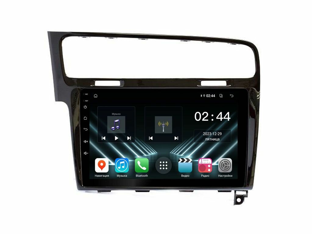Штатная магнитола Volkswagen Golf 7 2012-2020 UNISON 10A1 2Gb/32Gb IPS BT Wi-Fi CarPlay (257-10A1)