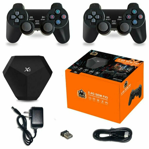 Игровая приставка Х6 консоль для видеоигр для PS1 GBA 64 гб 350000₽