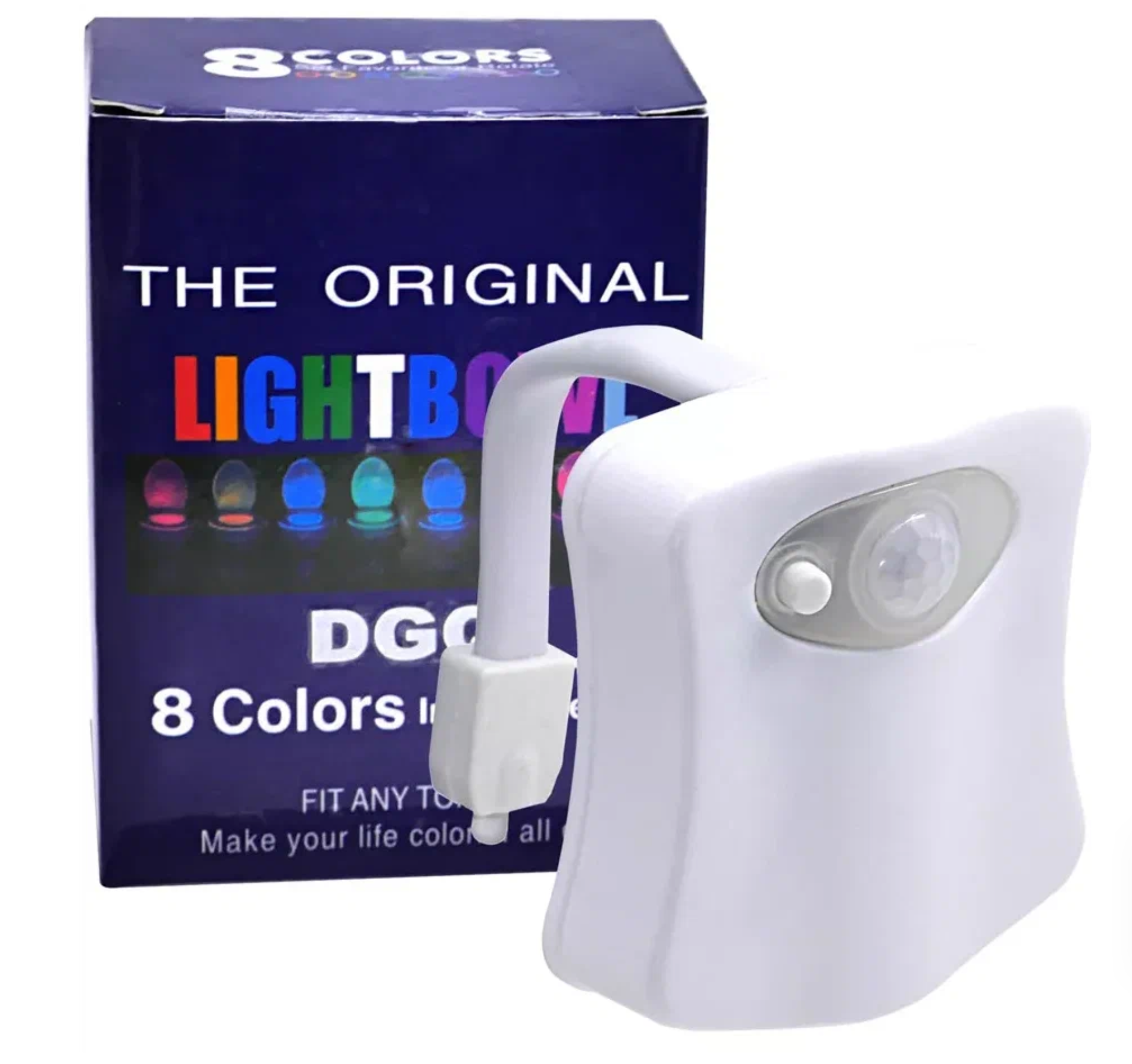 Подсветка для унитаза Goodly Light Bowl с датчиком движения, LED, 8 цветов — фото 1