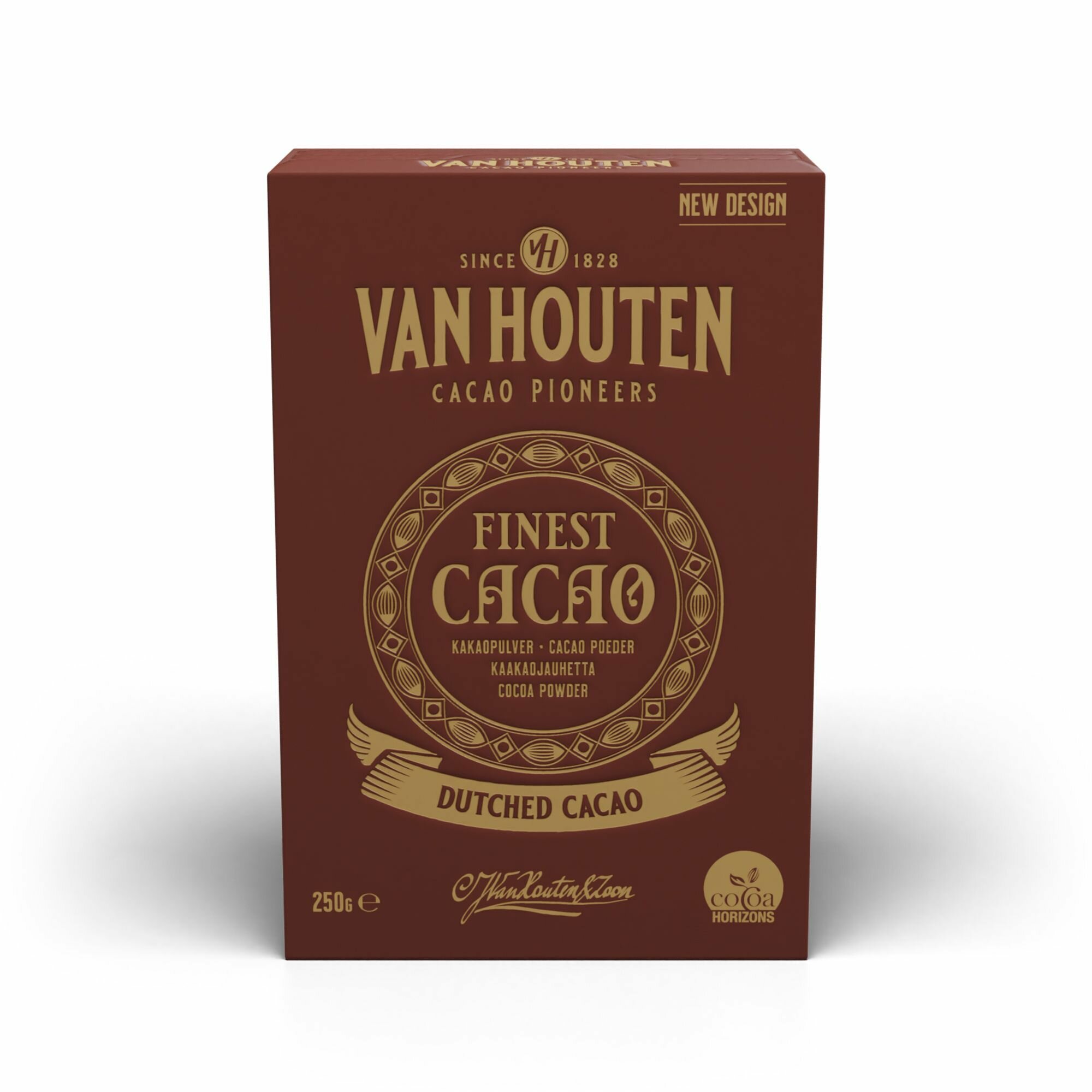 Какао порошок Finest Cacao large Van Houten для горячего шоколада (0,25 кг)
