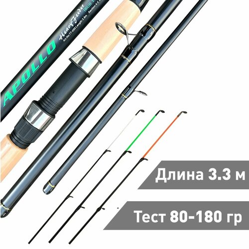 Удилище карповое YINTAI Apollo 80-180 гр. 3.3 метра удилище colmic priam rush special carp sl фидерное карповое 60 гр 320 см