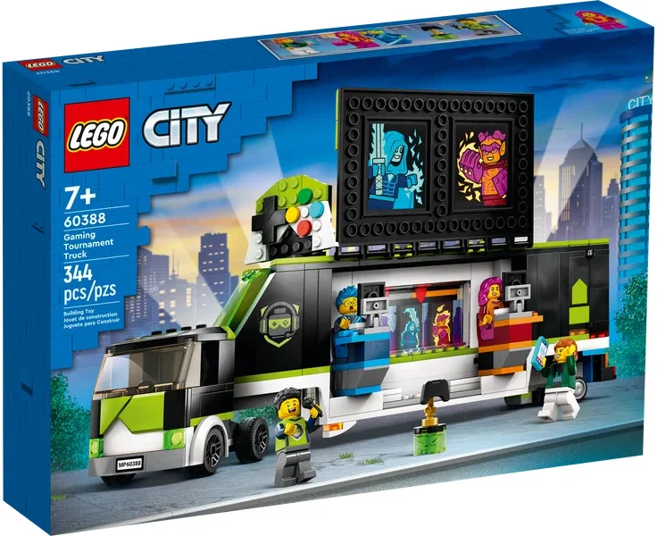 Конструктор LEGO City 60388 Gaming Tournament Truck, 344 дет.