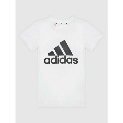 Футболка adidas, размер 9/10Y [METY], белый