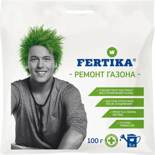 удобрение фертика ремонт газона fertika 100 гр Удобрение Ремонт газона FERTIKA 100 г