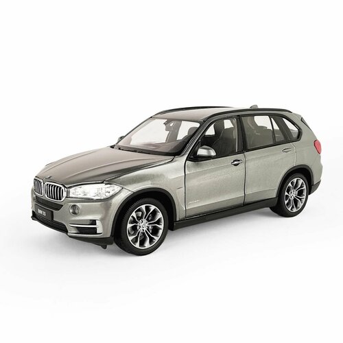 Машинка WELLY 1:24 BMW X5 серый машинка welly 1 24 volvo xc90 серый