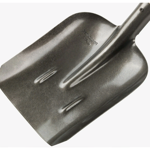 лопата совковая russia ребра жесткости без черенка 23х28 см Лопата совковая, рельсовая сталь (без черенка) , ребра жесткости